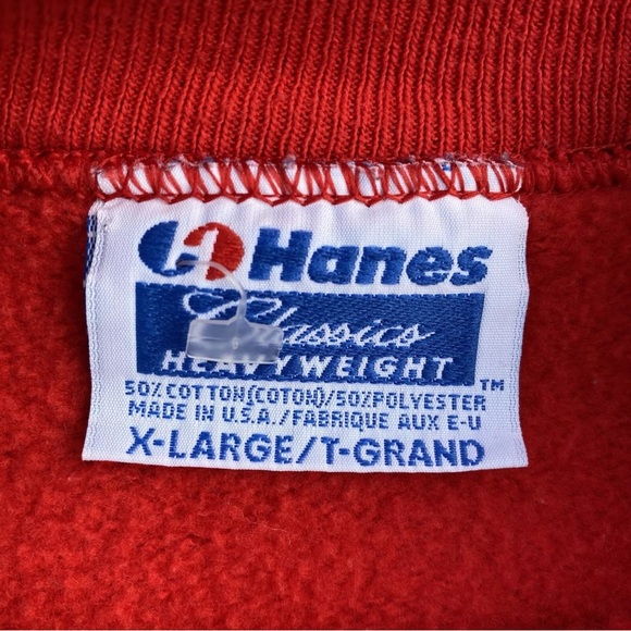 Vintage 90s Disney Minnie Pullover Sweatshirt Big Print Boot Sz XL - Picture 5 of 6